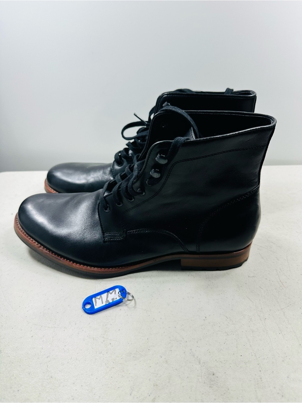 Warfield & Grand Mens Boots. Park 32701. Black Size 9